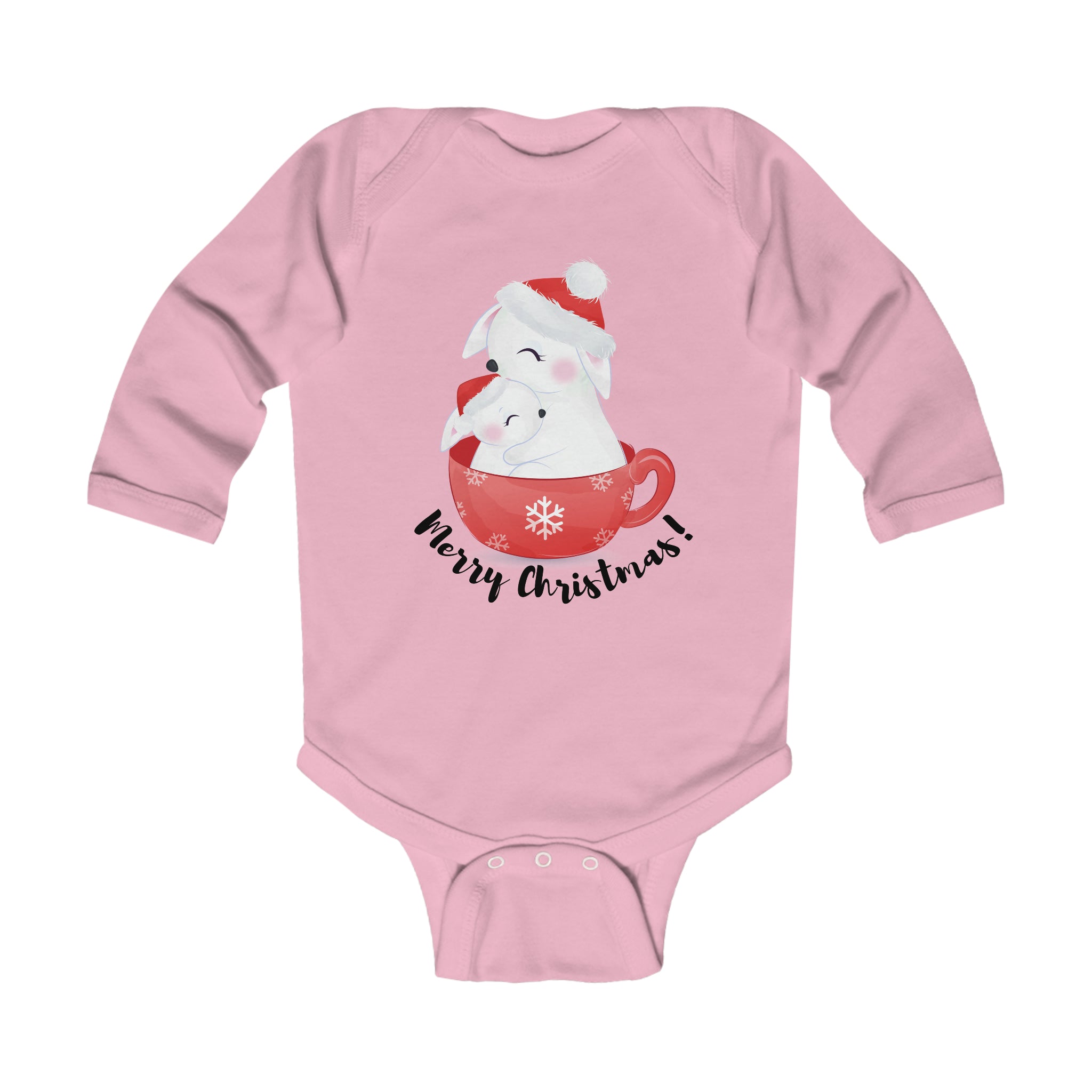 My First Merry Christmas Infant Long Sleeve Bodysuit