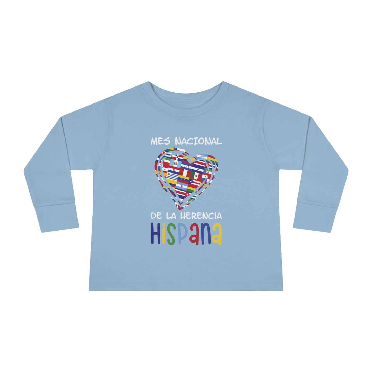 Hispanic Heritage Month Toddler Long Sleeve Tee