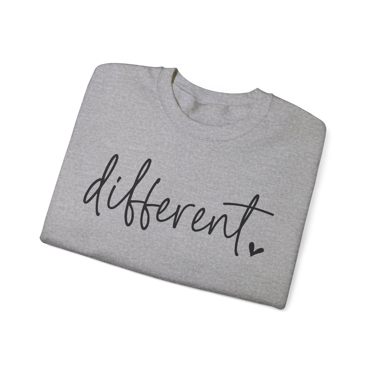 Different & Don't Apologise, Unisex Heavy Blend™ Crewneck Sweatshirt