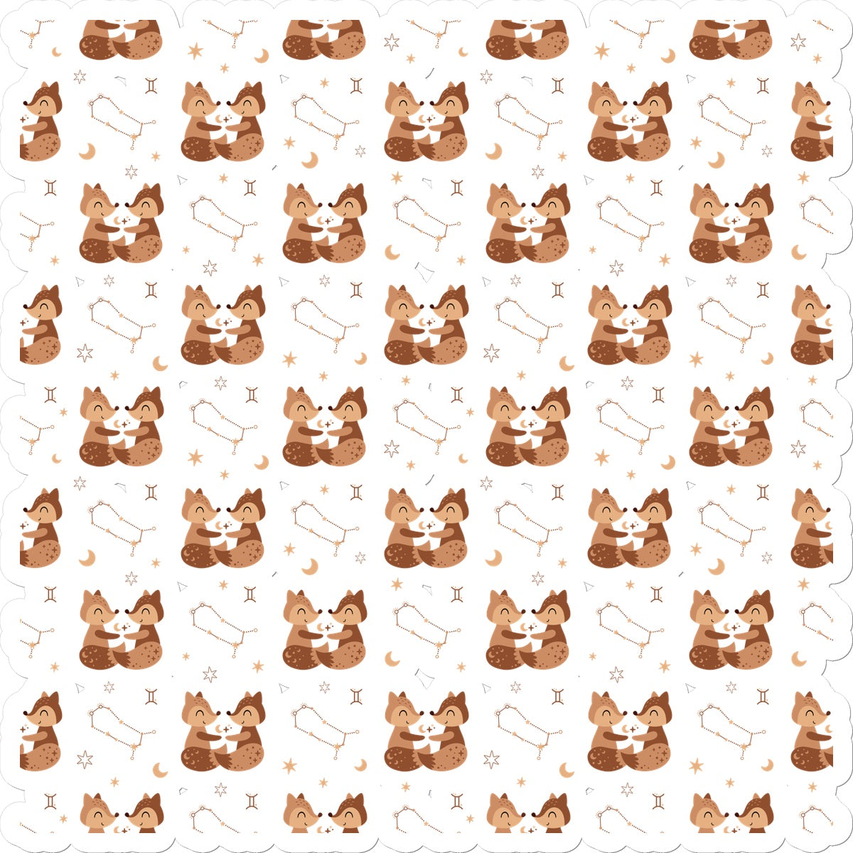 Gemini Pattern Sticker