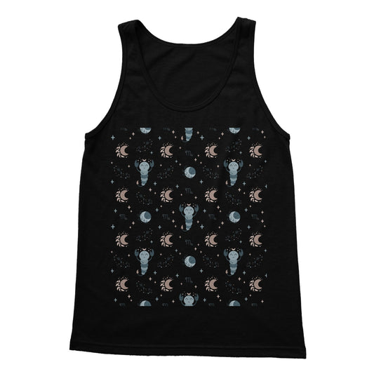 Scorpio Pattern Softstyle Tank Top