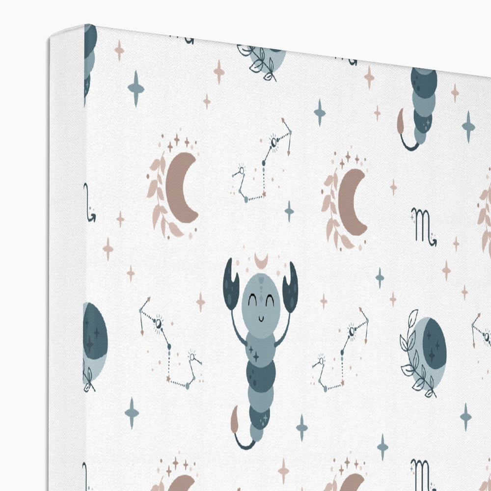 Scorpio Pattern Eco Canvas