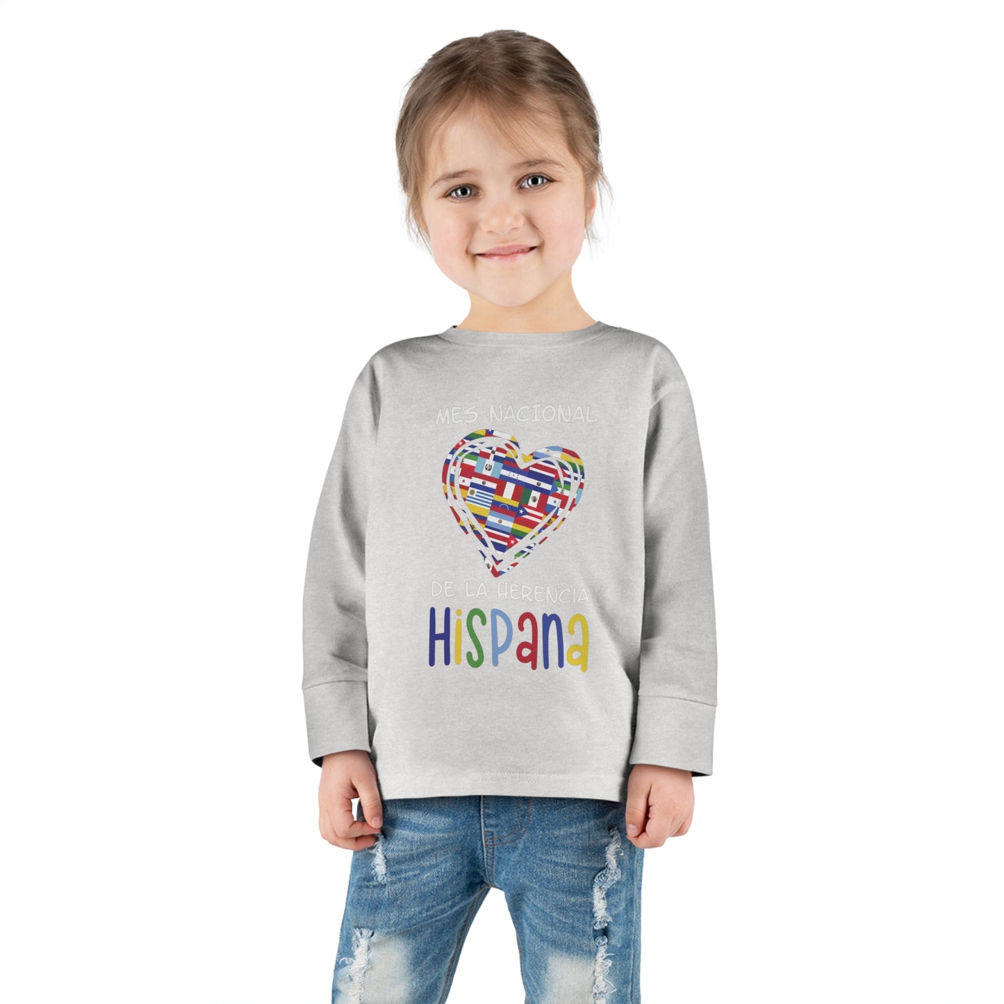 Hispanic Heritage Month Toddler Long Sleeve Tee