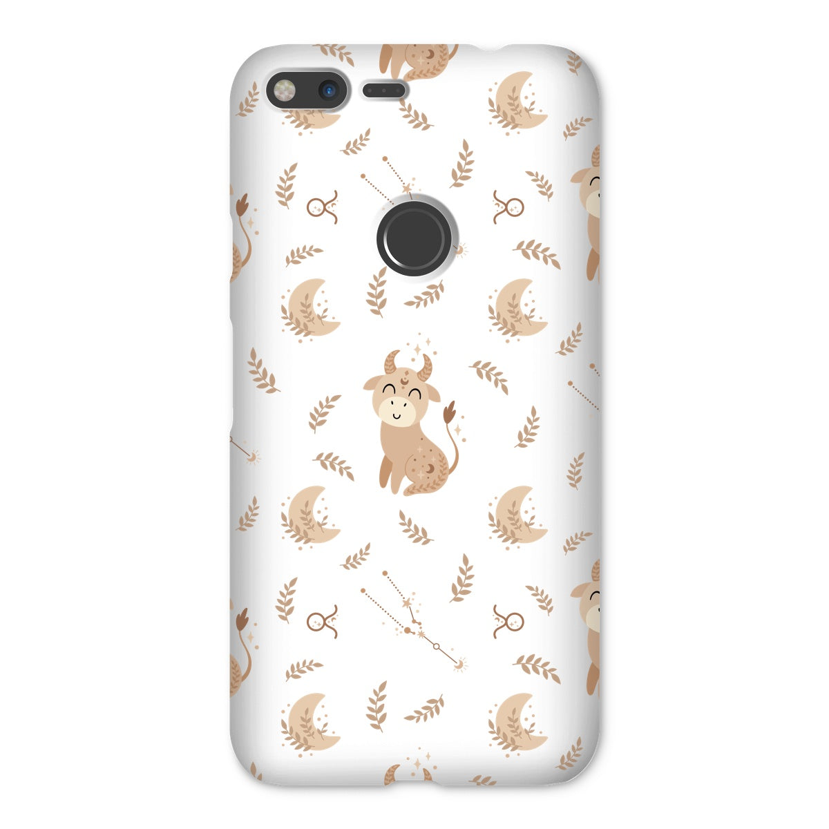 Taurus Pattern Snap Phone Case