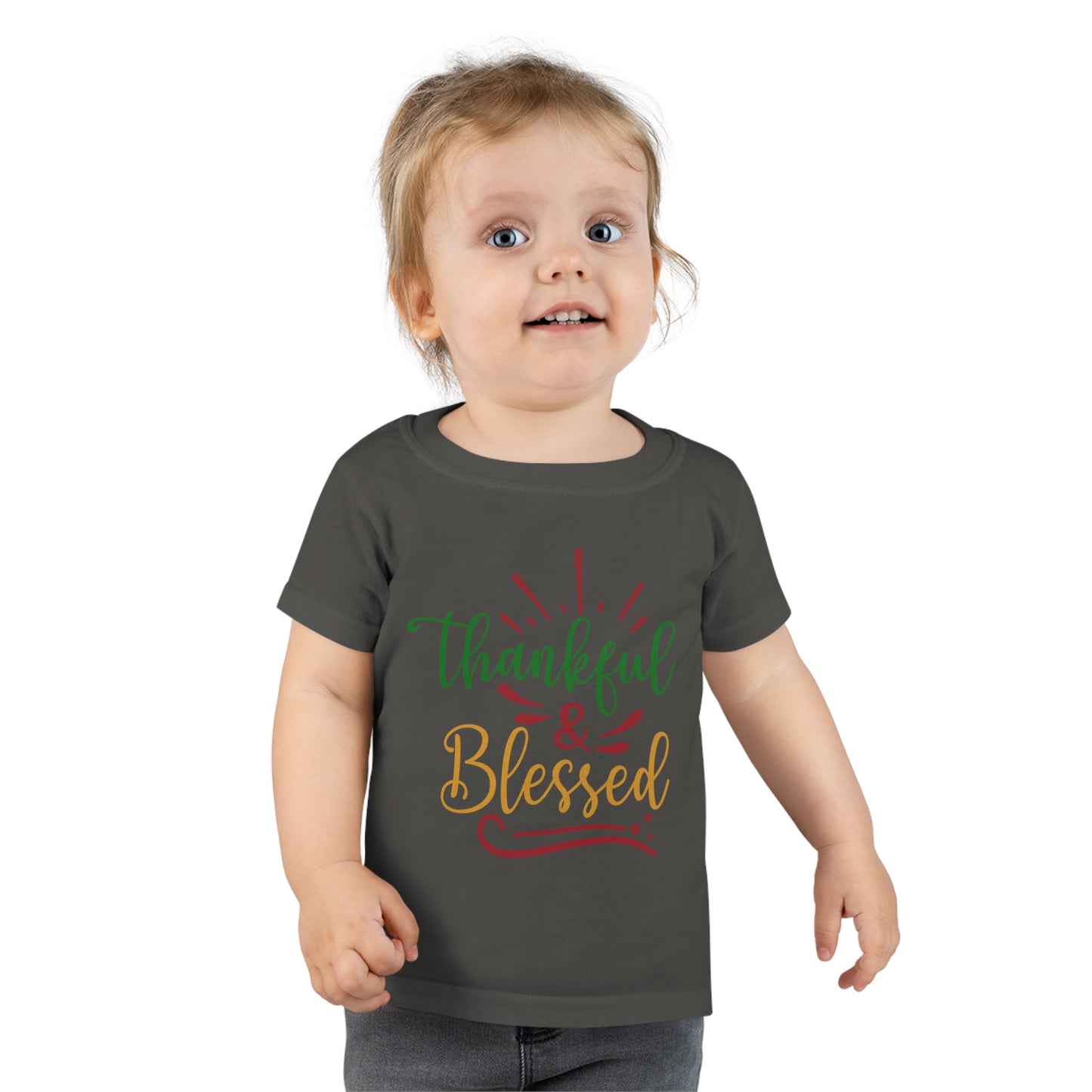 Thankful & Blessed Toddler T-shirt