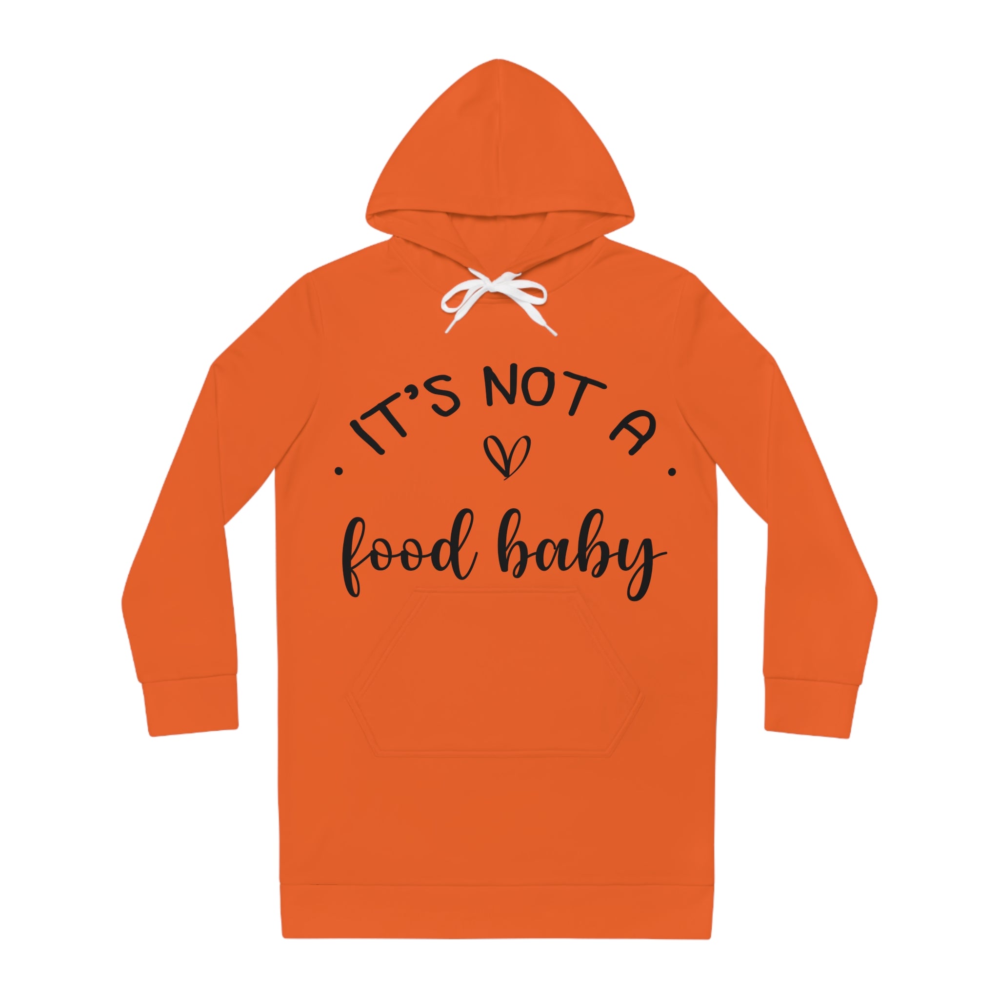 It's Not a Food Baby Women's Hoodie Dress (AOP)