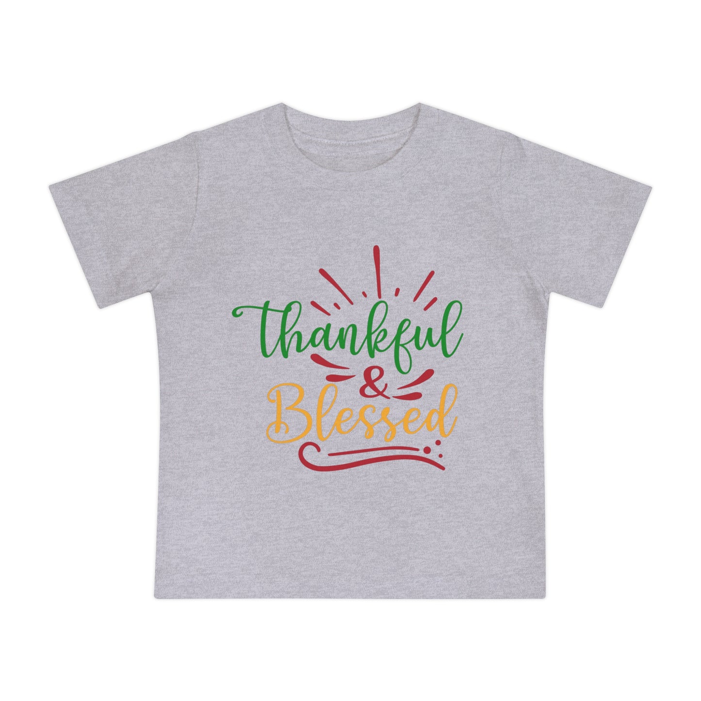 Thankful & Blessed Baby Short Sleeve T-Shirt