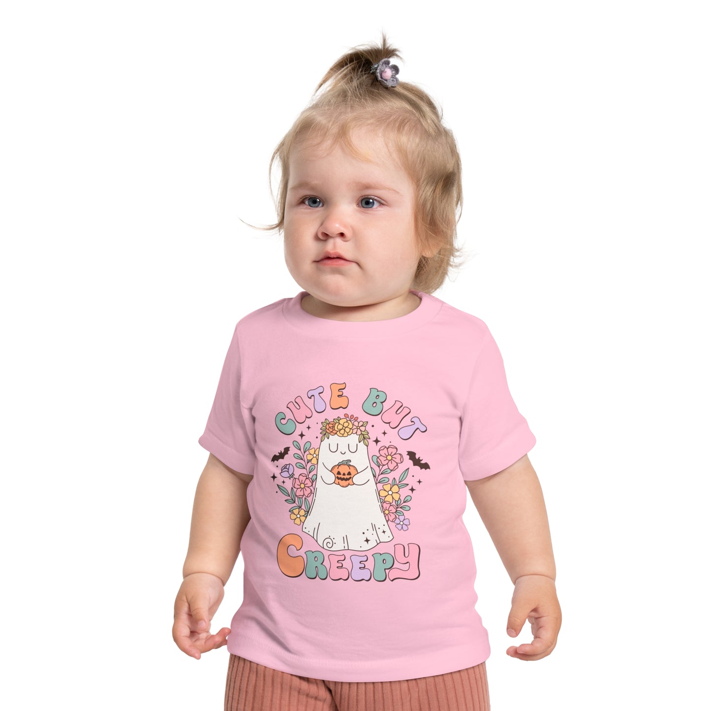 Cute But Creepy Baby Short Sleeve T-Shirt