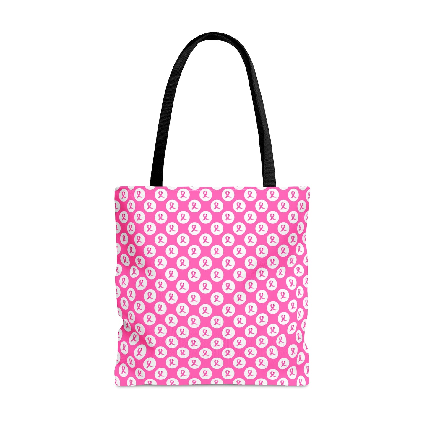 Pink Ribbon Breast Cancer Awareness Tote Bag