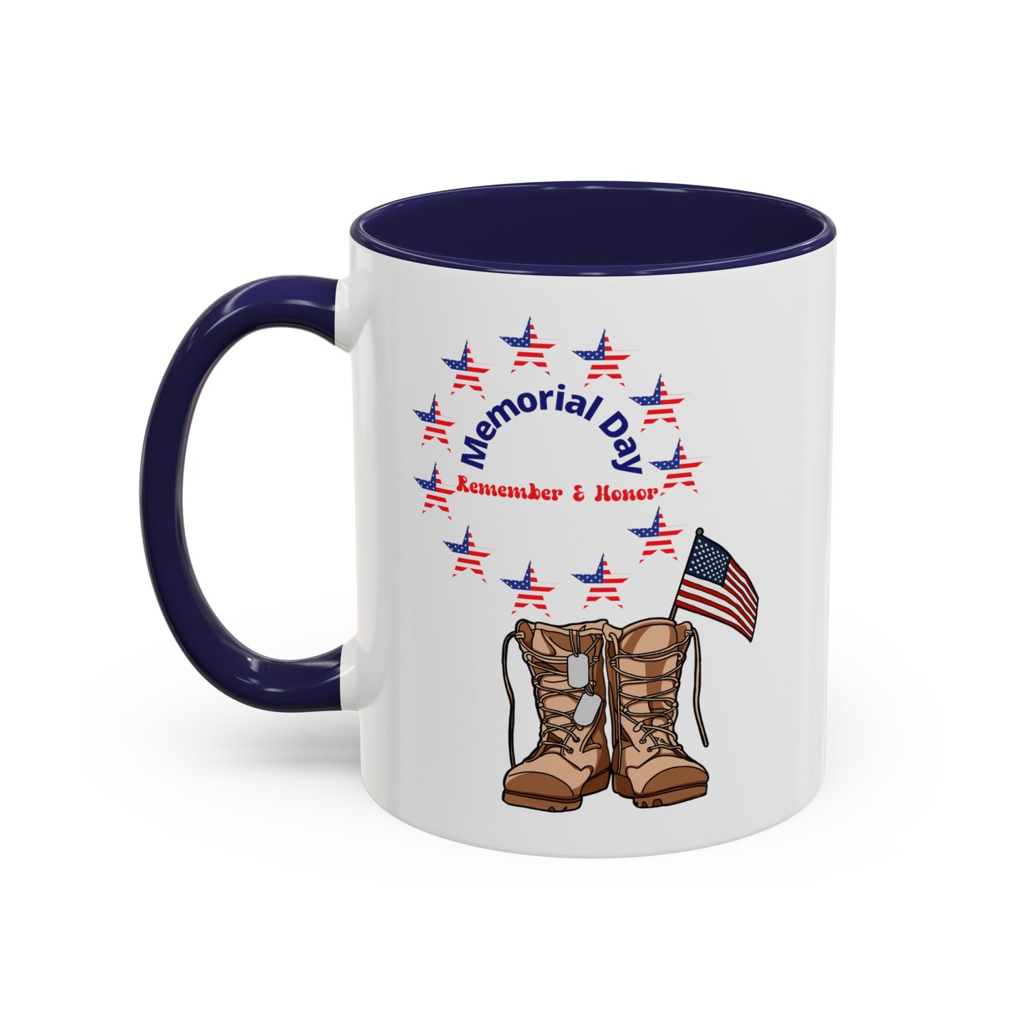 Memorial Day Accent Coffee Mug, 11oz