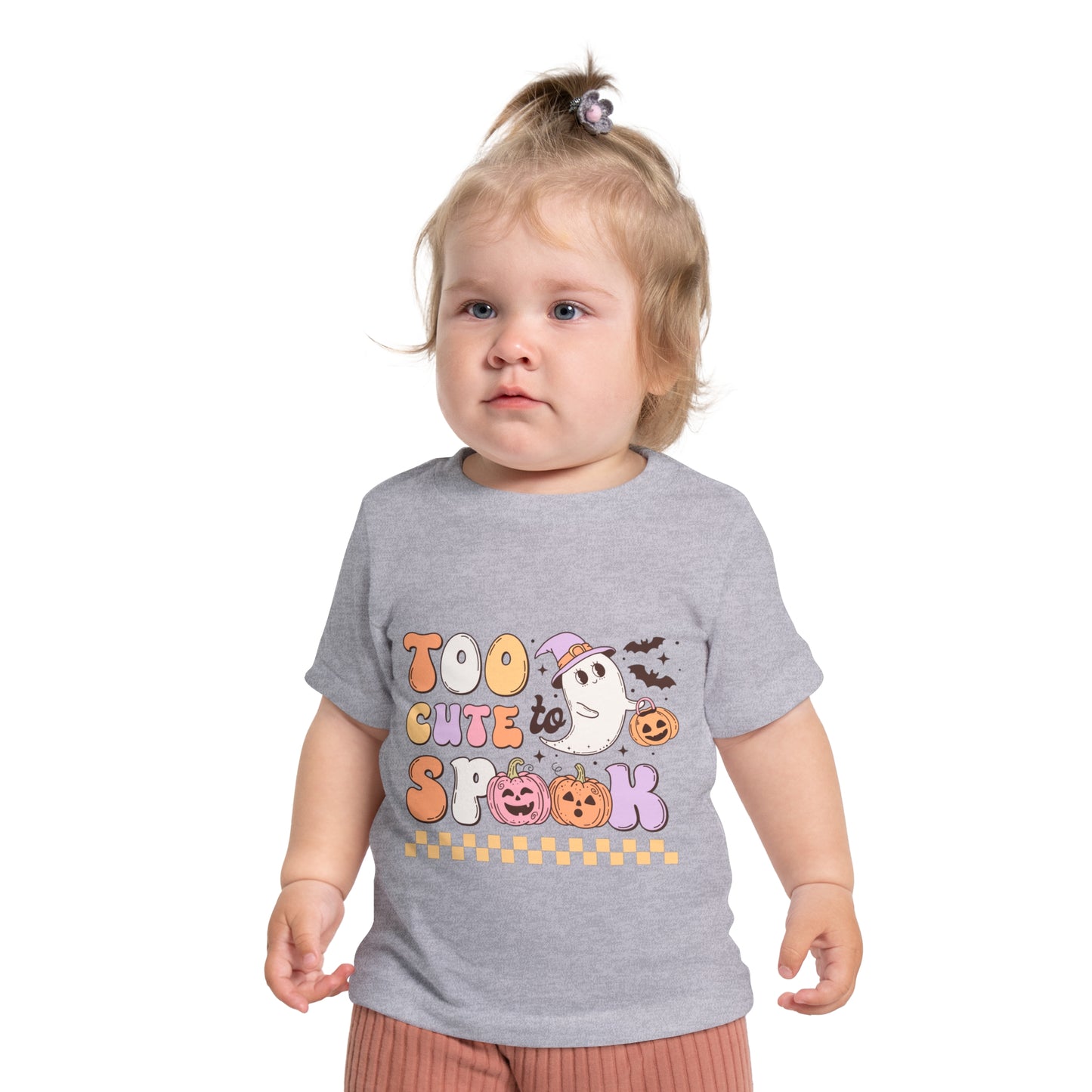 Too Cute To Spook Baby Short Sleeve T-Shirt