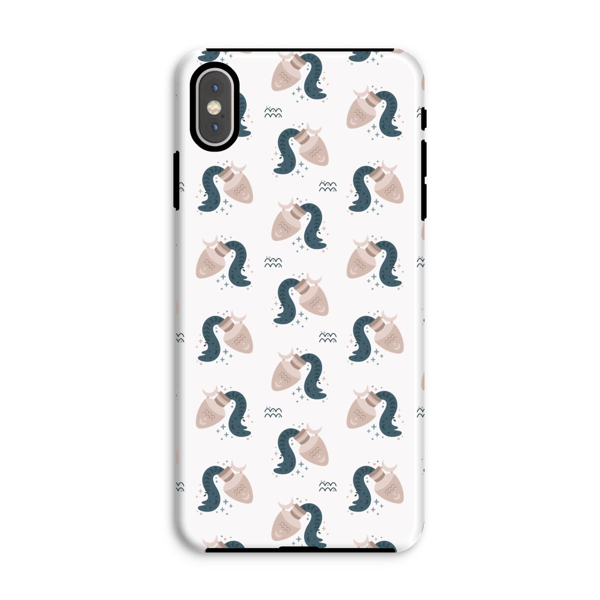 Aquarius Pattern Tough Phone Case