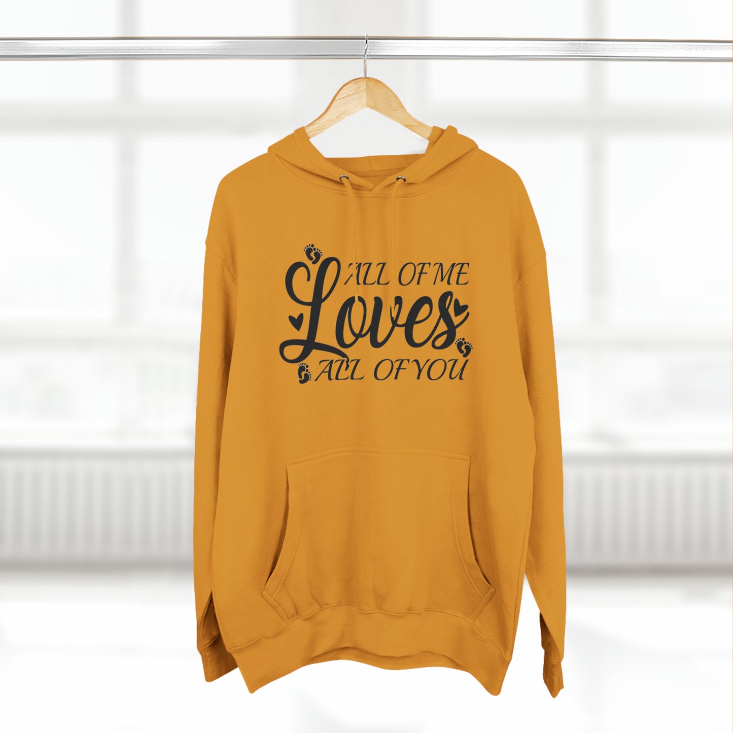 All Of Me Loves All Of You, Unisex Premium Pullover Hoodie, Hoodie