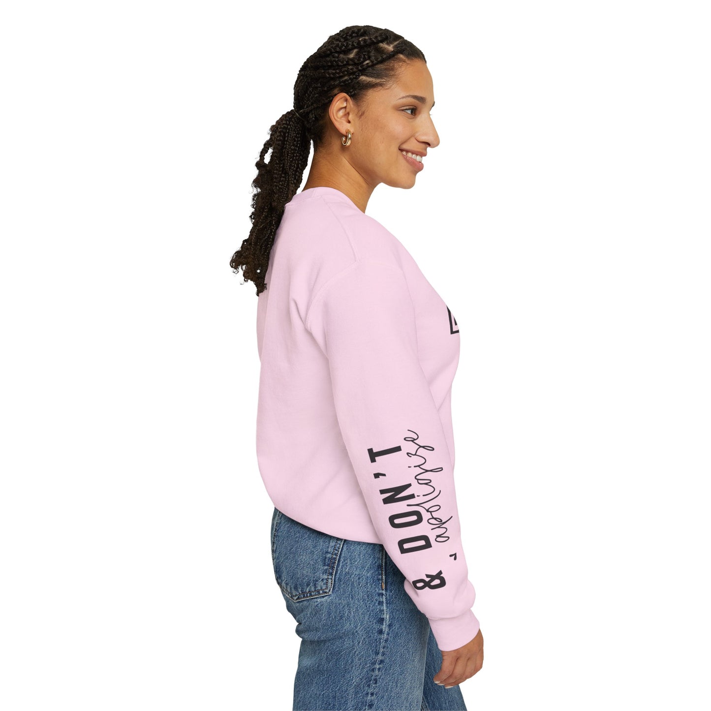 Be Yourself & Dont Apologise, Unisex Heavy Blend™ Crewneck Sweatshirt