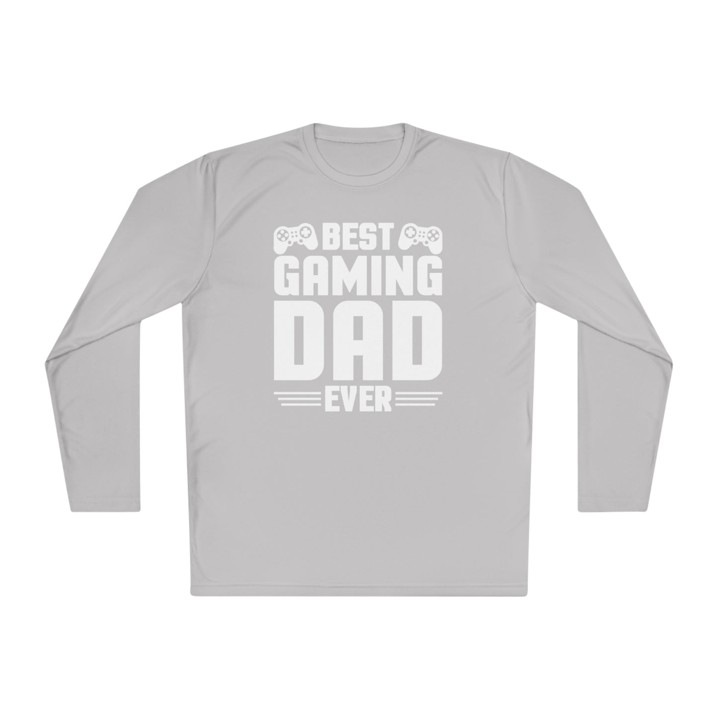 Best Gaming Dad Ever, Gaming Dad Tee, Gamer Dad, Dad Tee, Unisex Lightweight Long Sleeve Tee