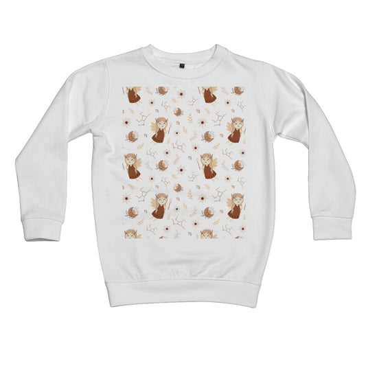 Virgo Pattern Kids Sweatshirt