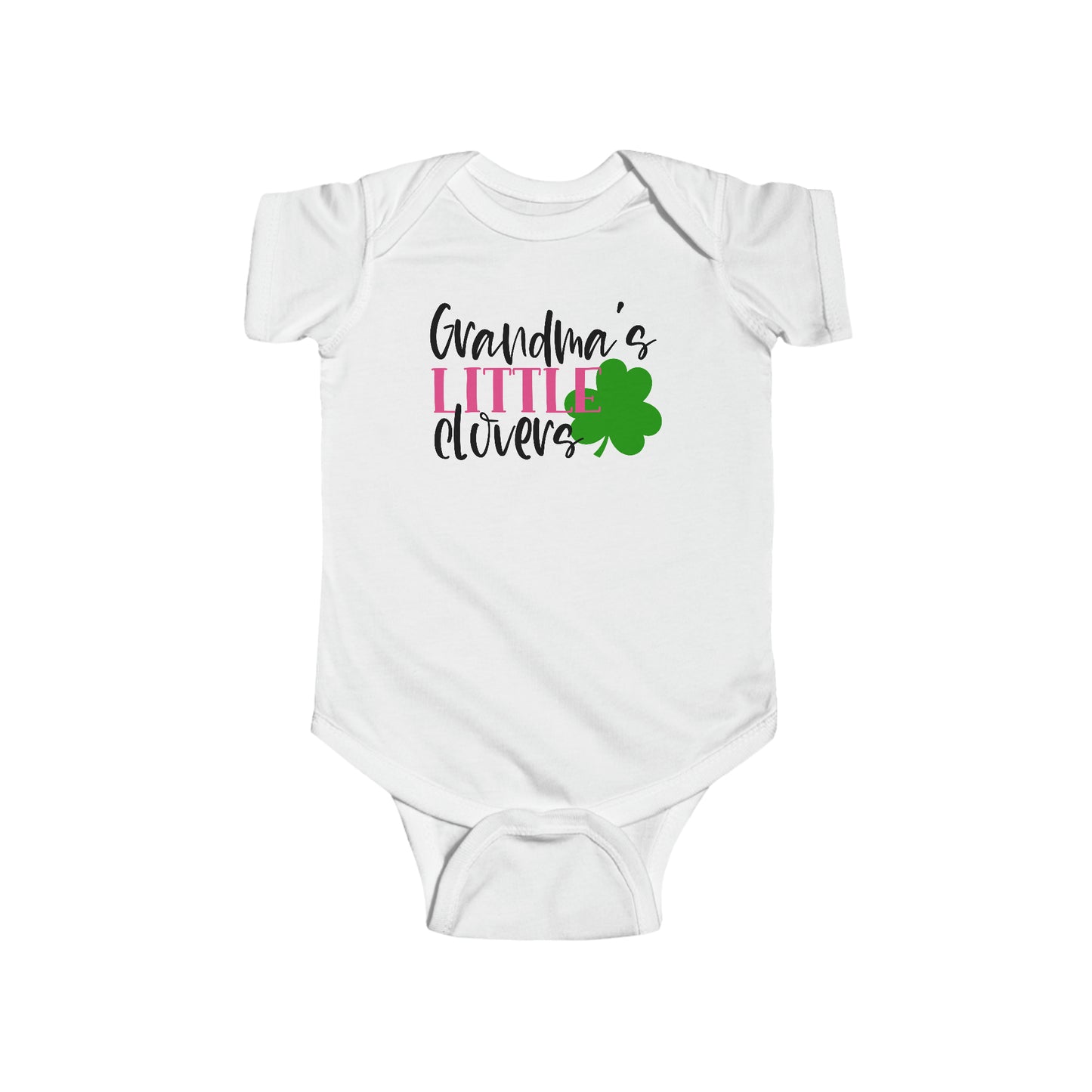 Grandma's Little Clovers Bodysuit Onesie