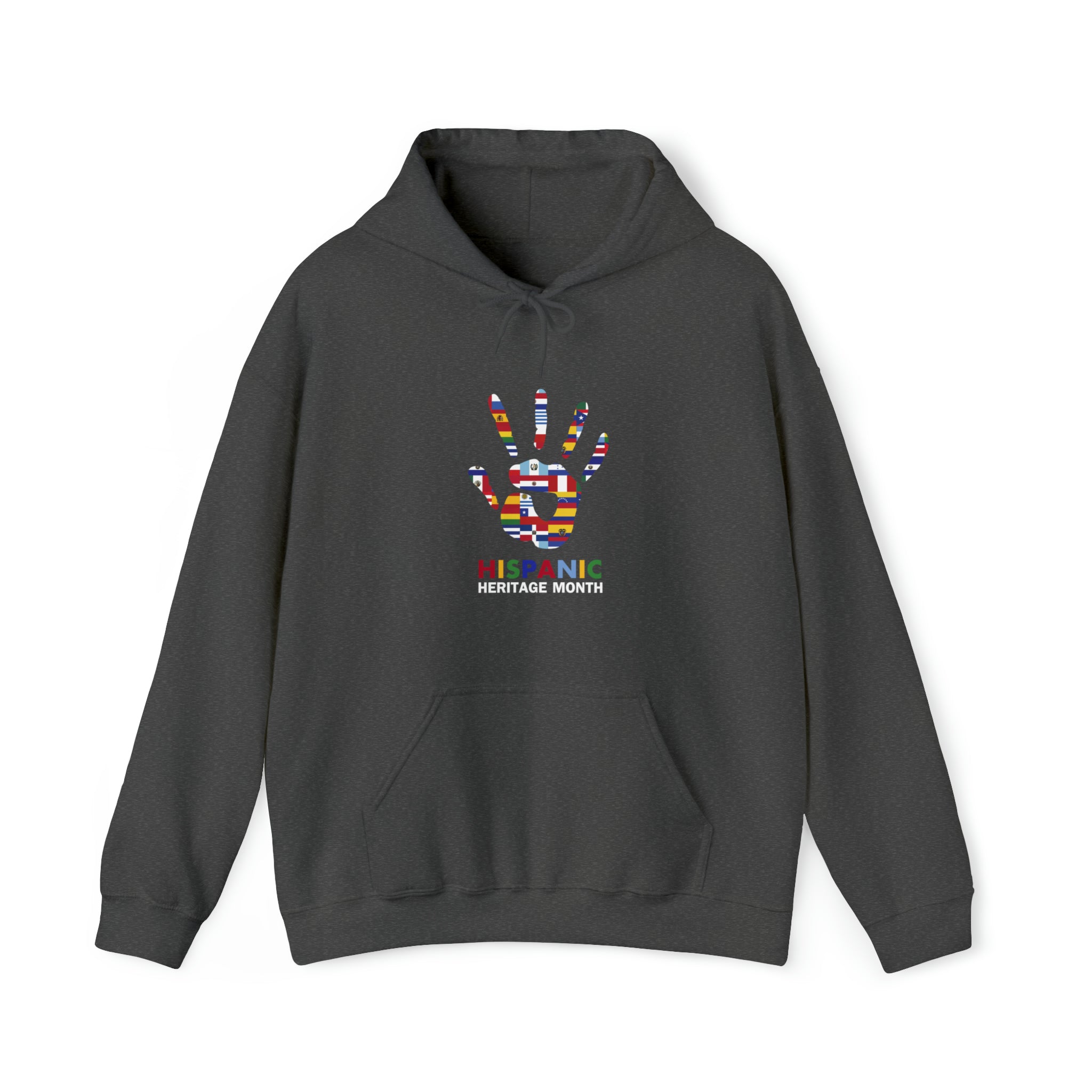 Flag Handprint - Hispanic Heritage Month Unisex Hoodie