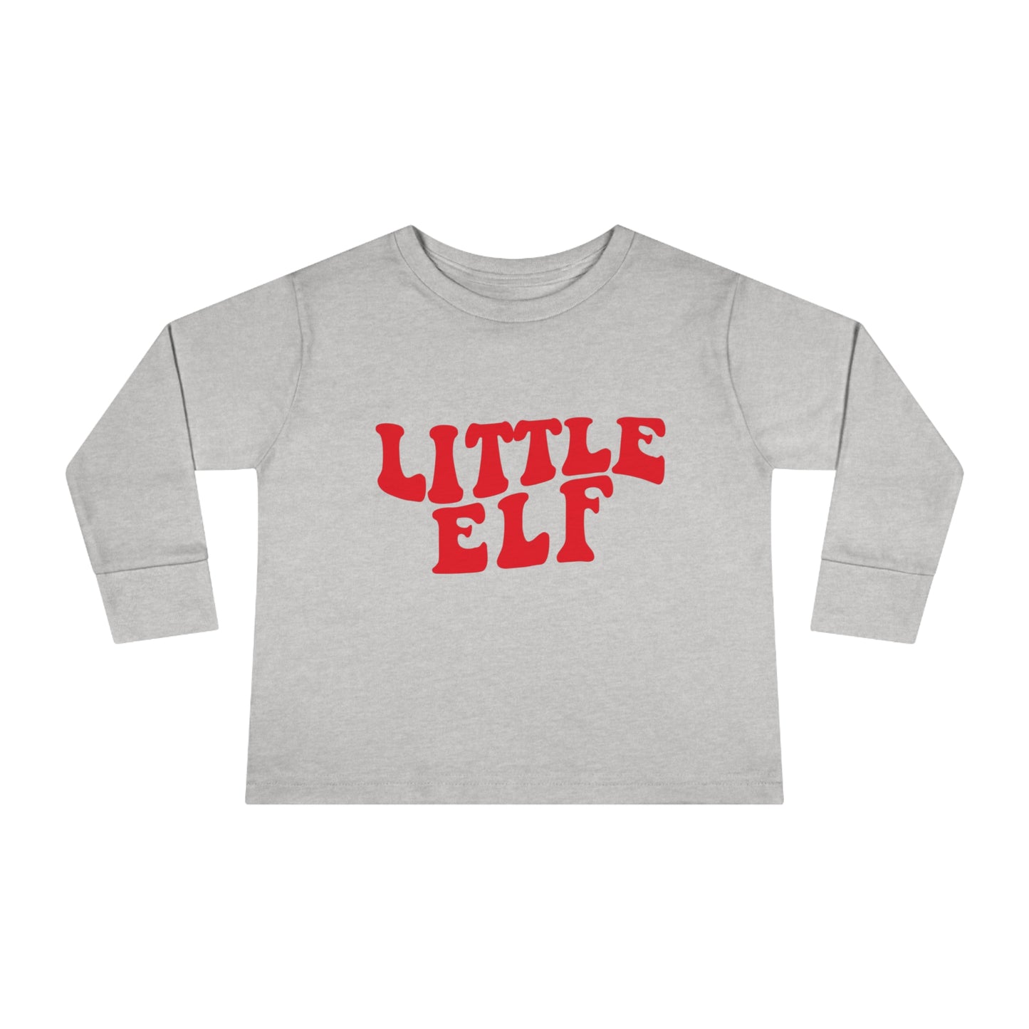 Little Elf Toddler Long Sleeve Tee