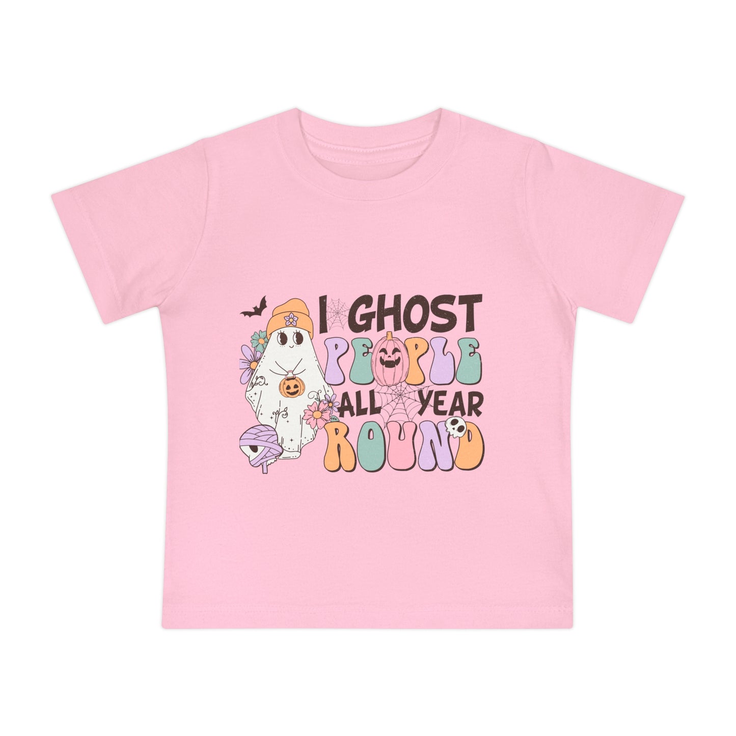 I Ghost People All Year Round Baby Short Sleeve T-Shirt