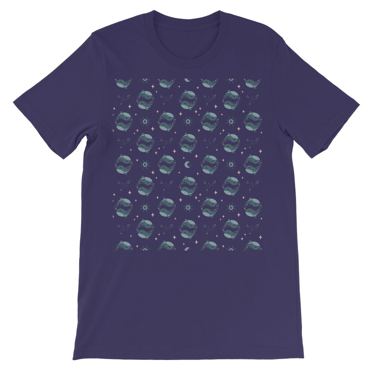 Pisces Pattern Unisex Short Sleeve T-Shirt