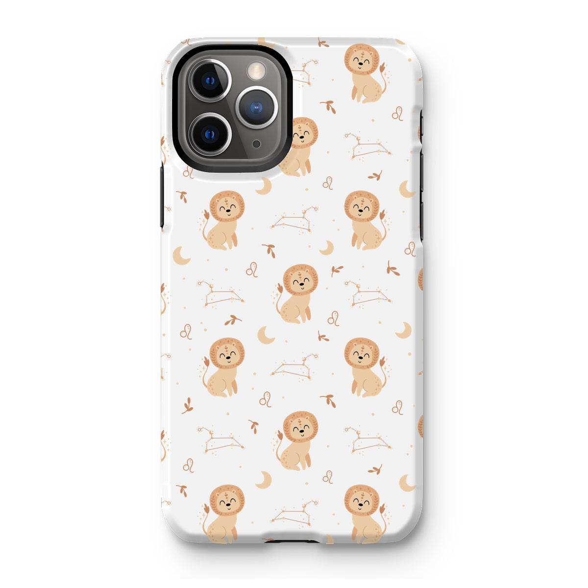 Leo Pattern Tough Phone Case