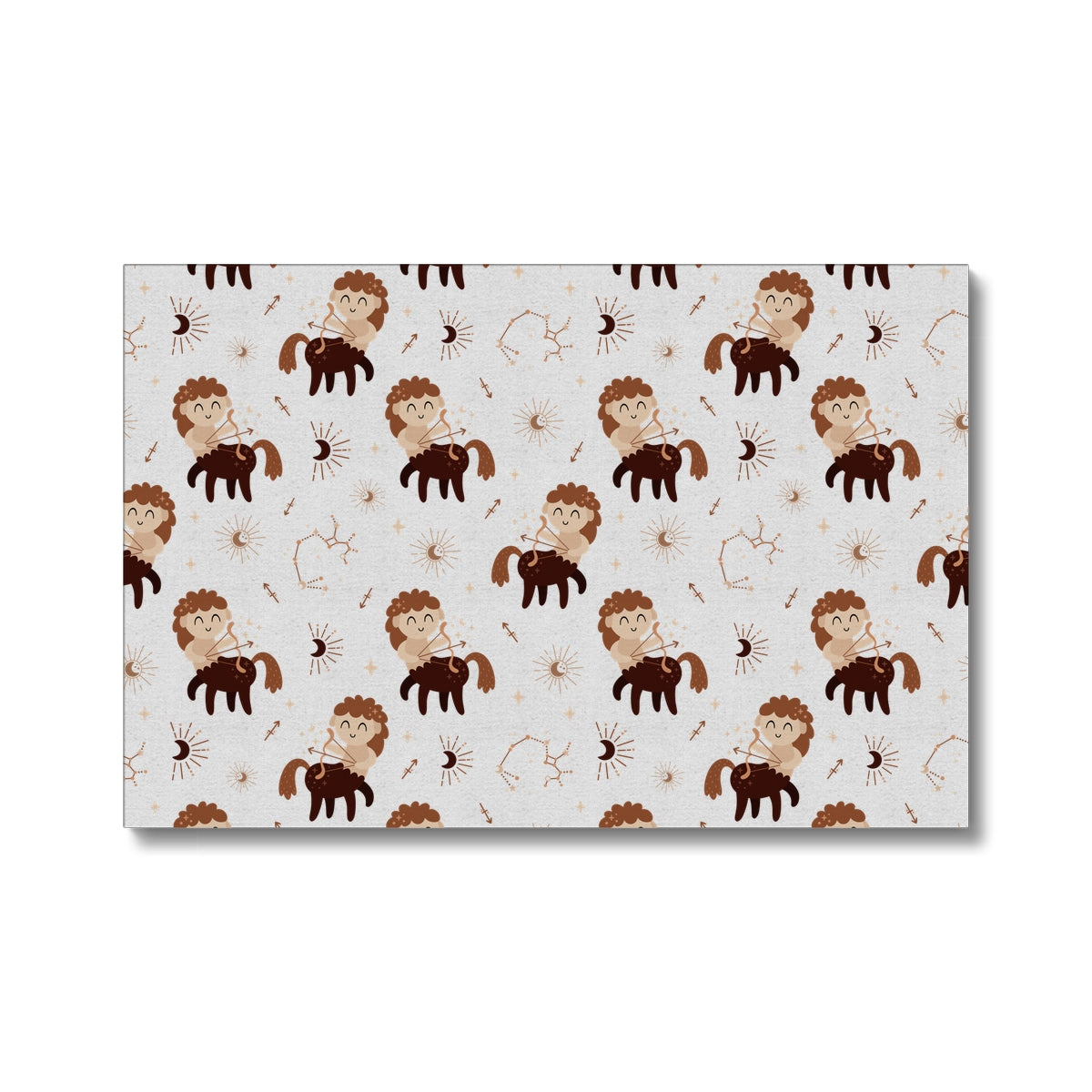 Sagittarius Pattern Eco Canvas