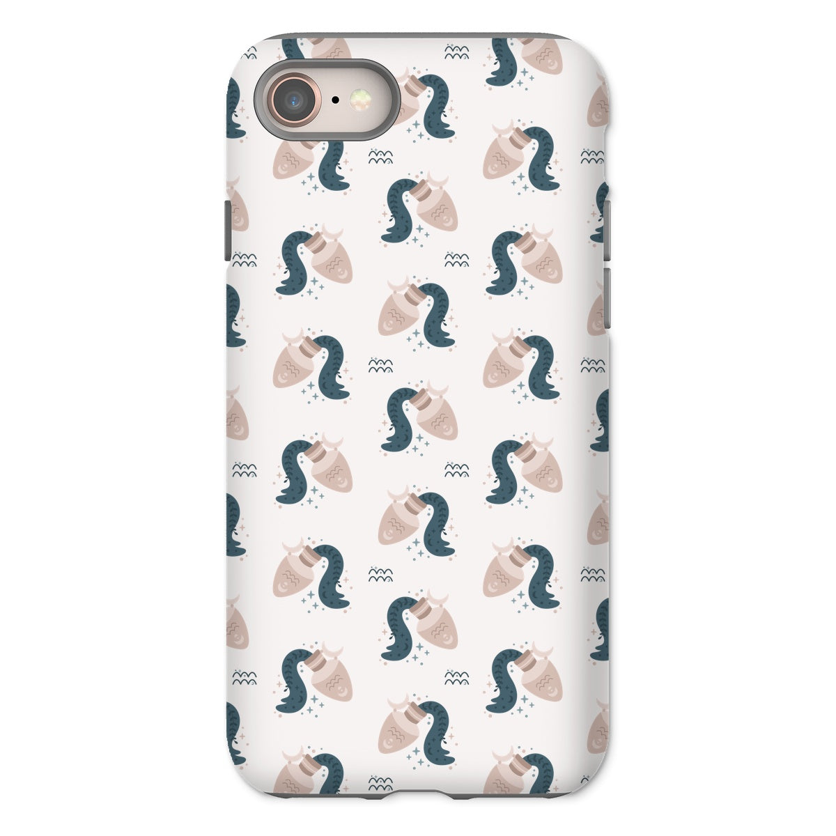 Aquarius Pattern Tough Phone Case