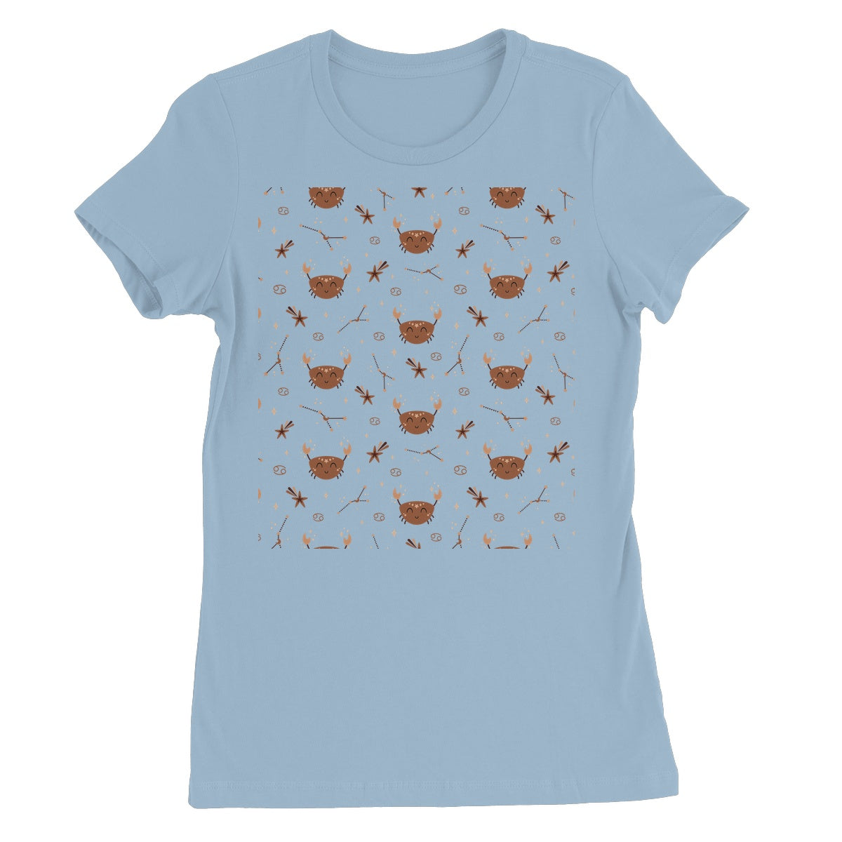 Cancer Pattern Women's Favourite T-Shirt