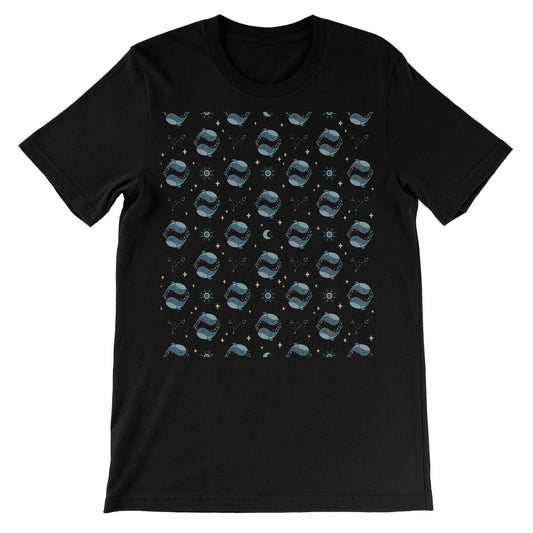 Pisces Pattern Unisex Short Sleeve T-Shirt