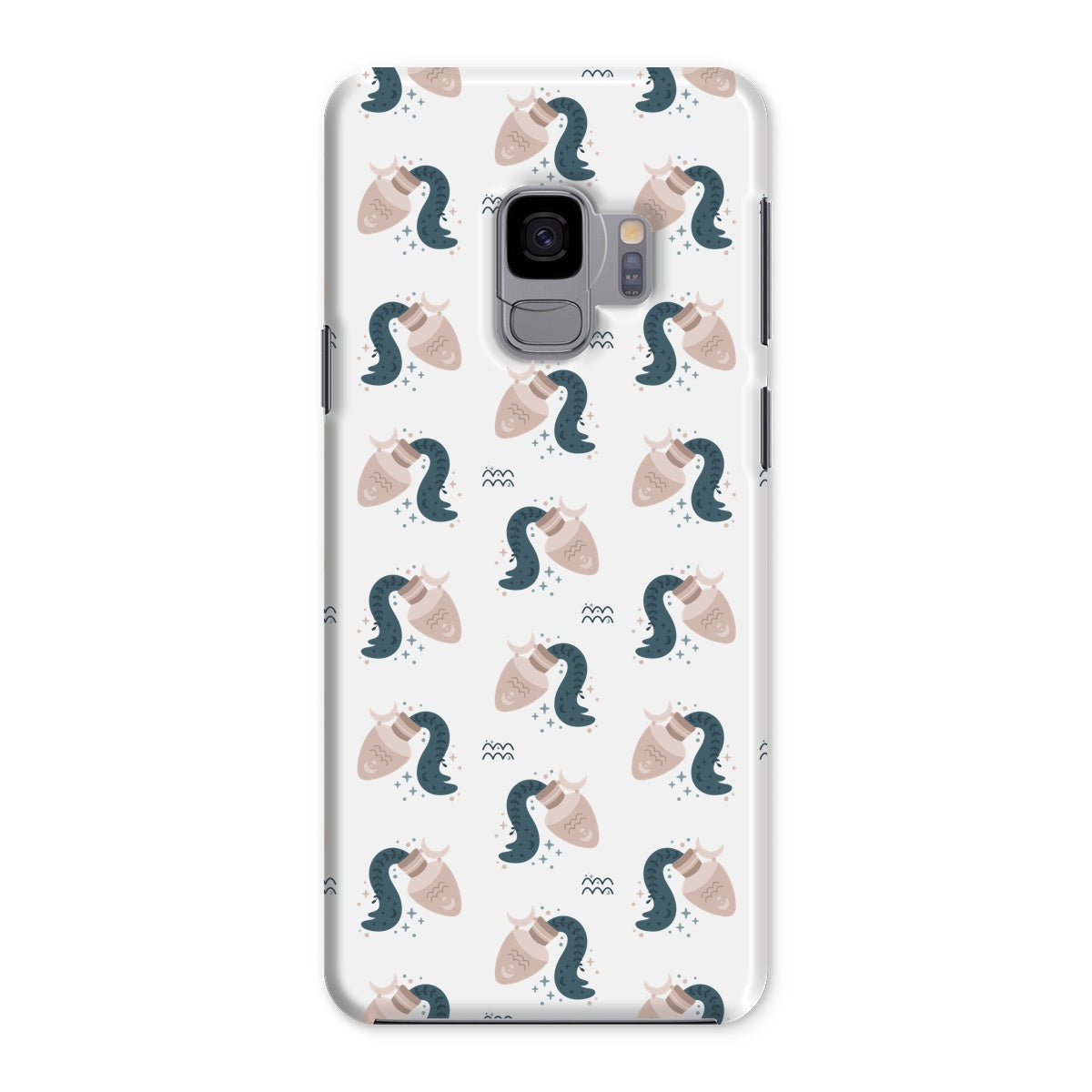 Aquarius Pattern Snap Phone Case