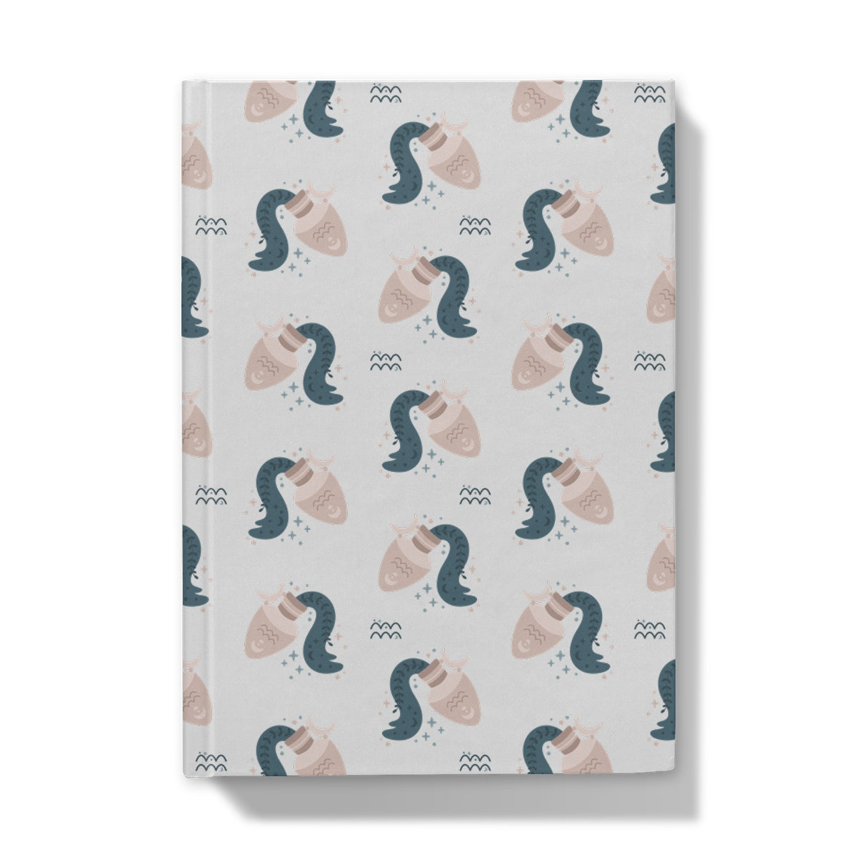 Aquarius Pattern Hardback Journal