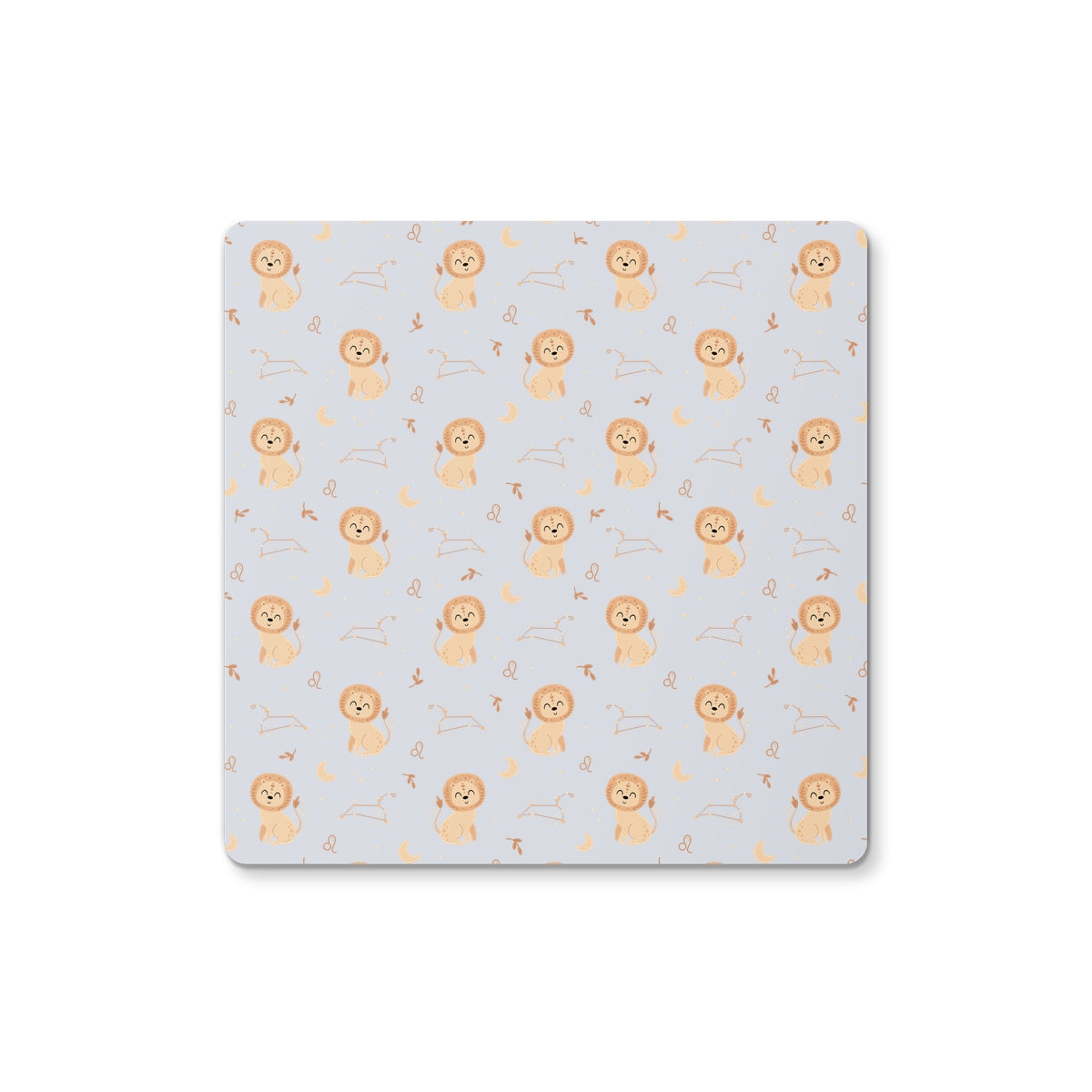 Leo Pattern Coaster