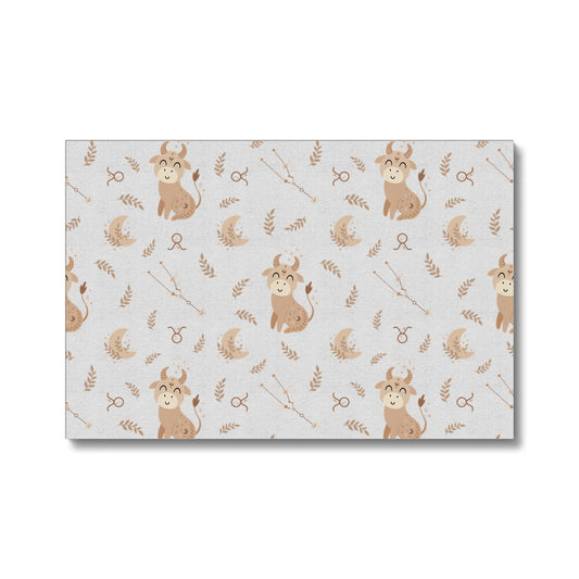 Taurus Pattern Eco Canvas