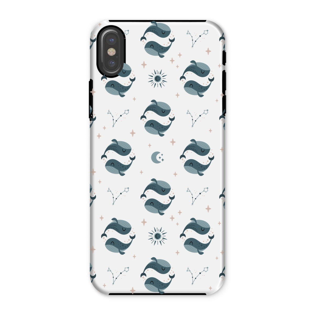 Pisces Pattern Tough Phone Case