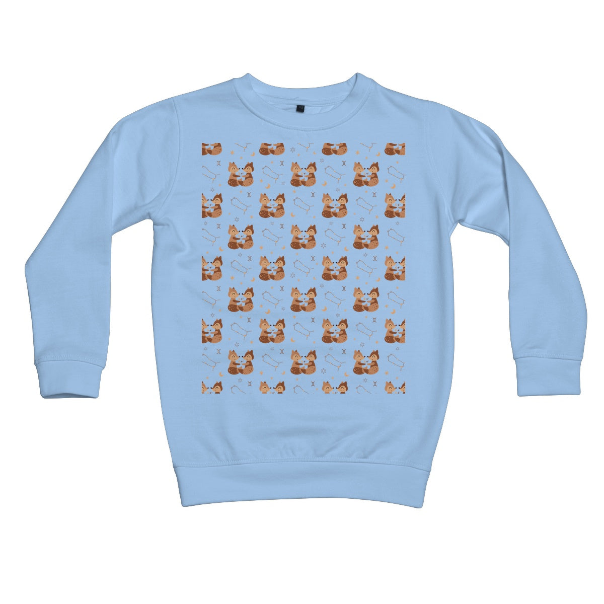 Gemini Pattern Kids Sweatshirt