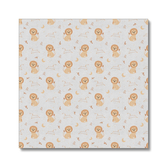 Leo Pattern Canvas