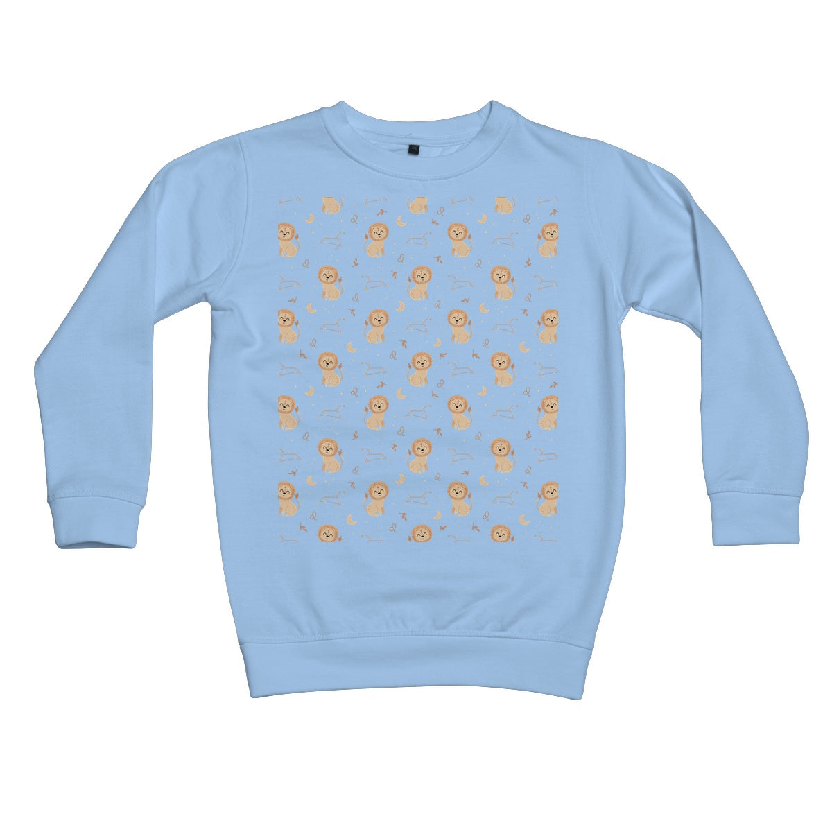 Leo Pattern Kids Sweatshirt