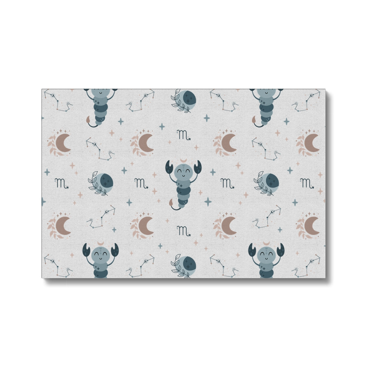 Scorpio Pattern Eco Canvas