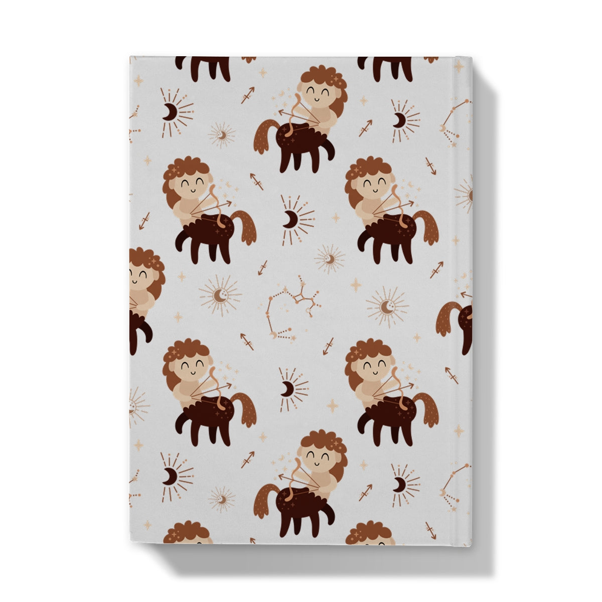 Sagittarius Pattern Hardback Journal