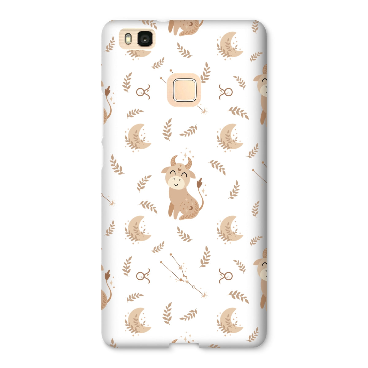 Taurus Pattern Snap Phone Case