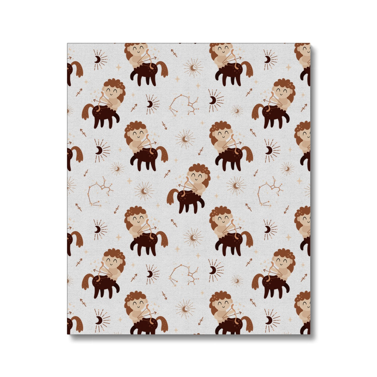 Sagittarius Pattern Canvas