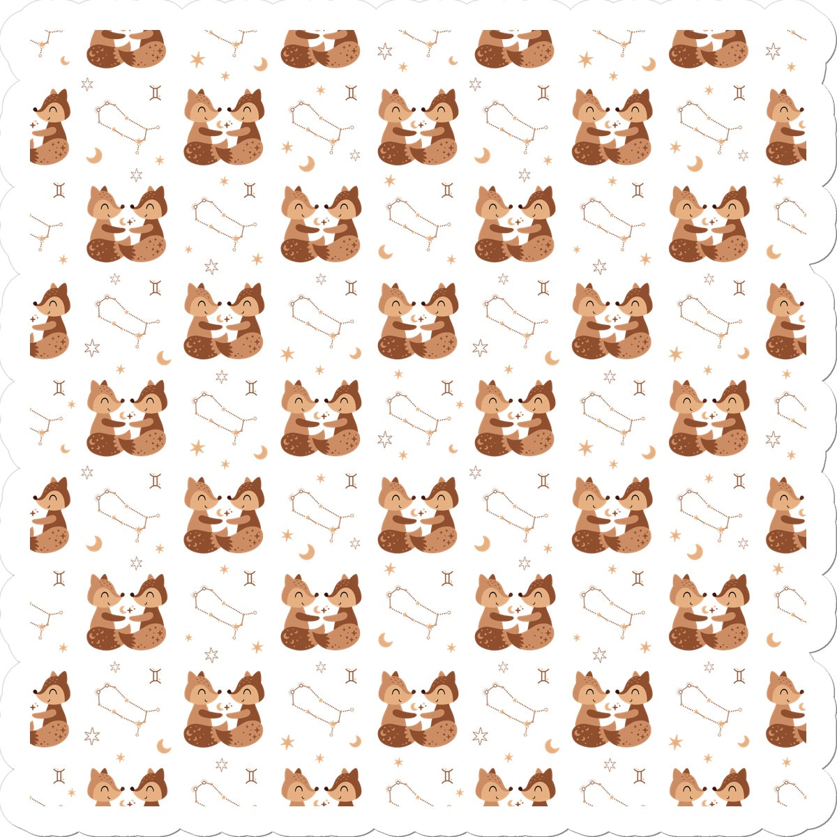 Gemini Pattern Sticker