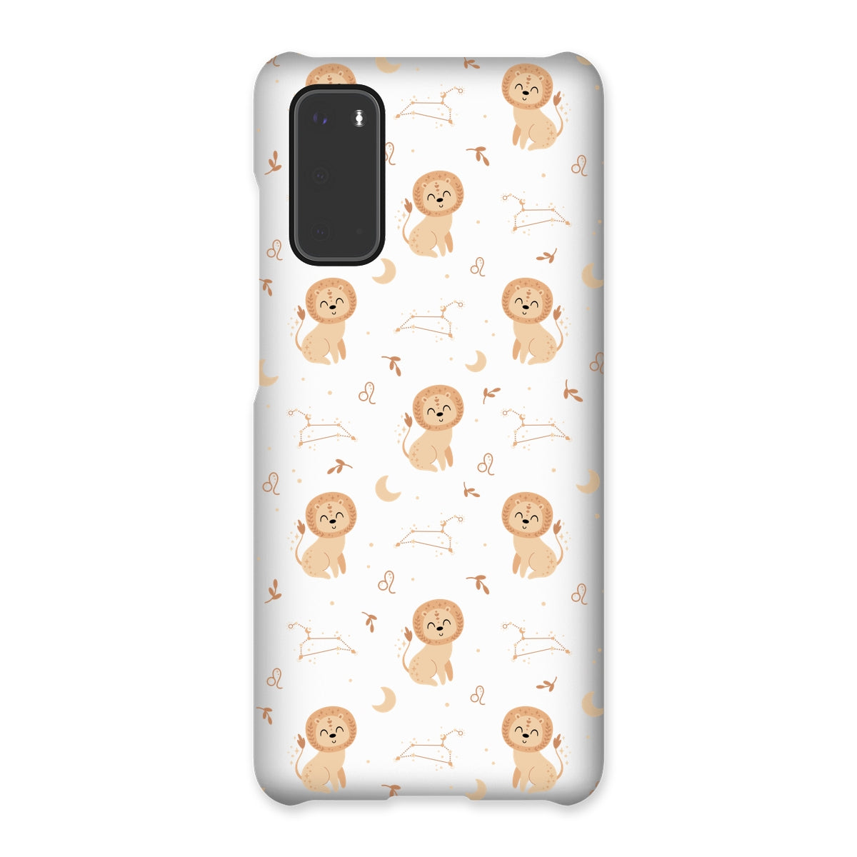 Leo Pattern Snap Phone Case