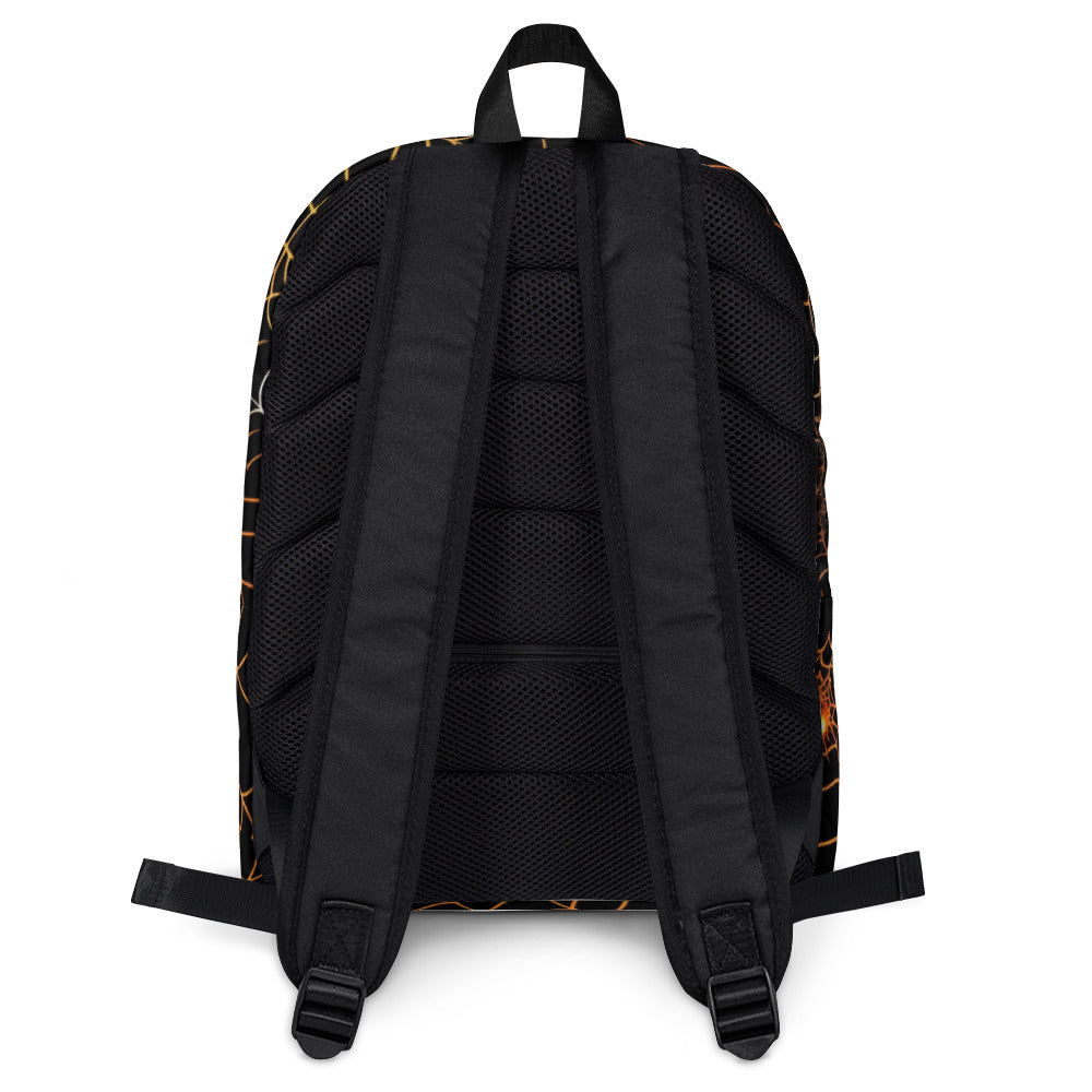 Spiders & Web Halloween Backpack