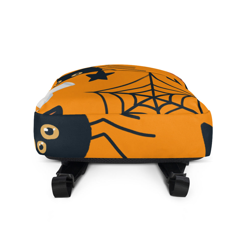 Pumpkins Spiders Potions Halloween Backpack