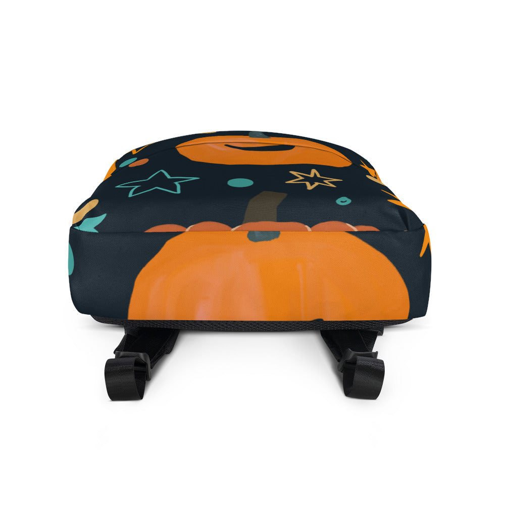 Pumpkins & Stars Halloween Backpack