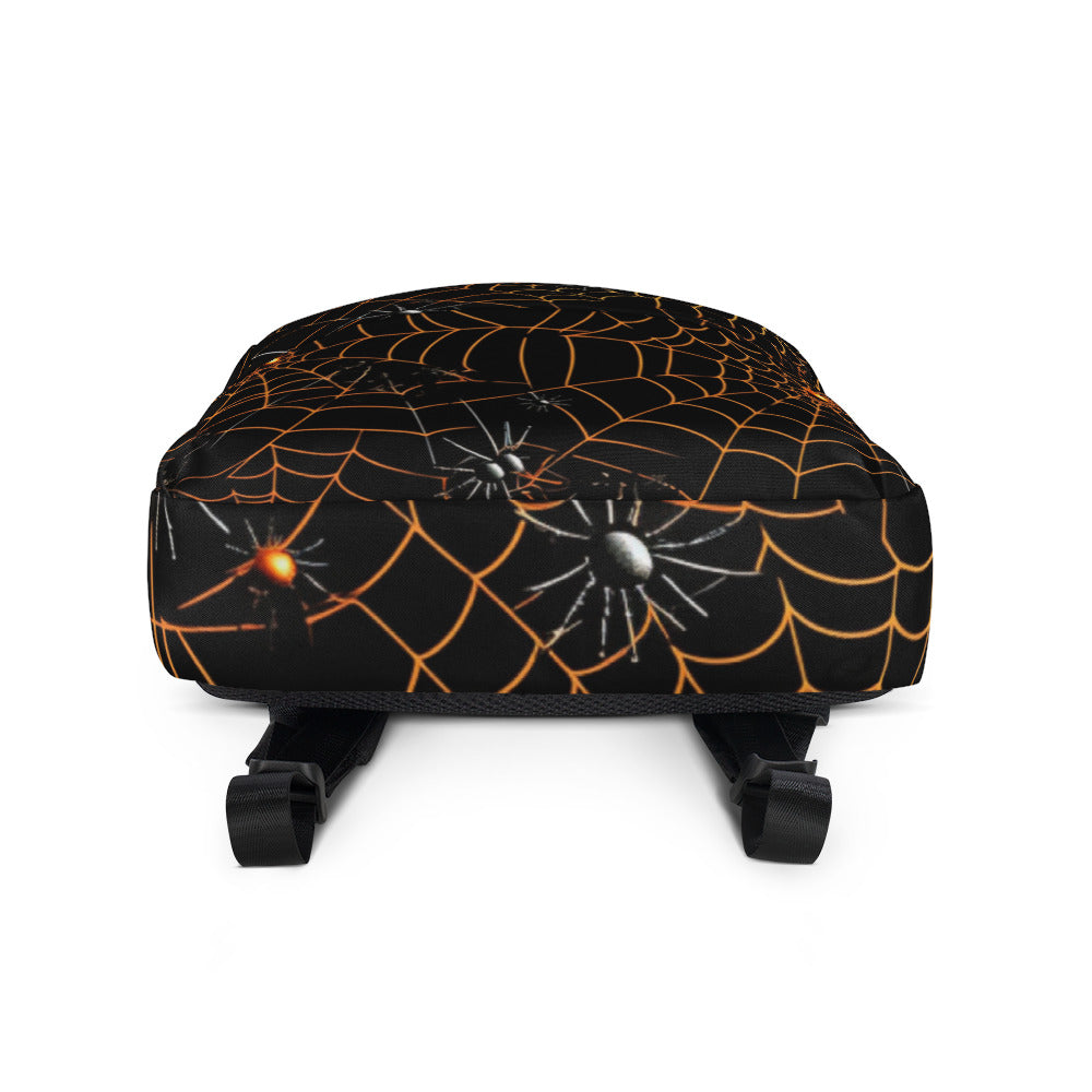 Spiders & Web Halloween Backpack