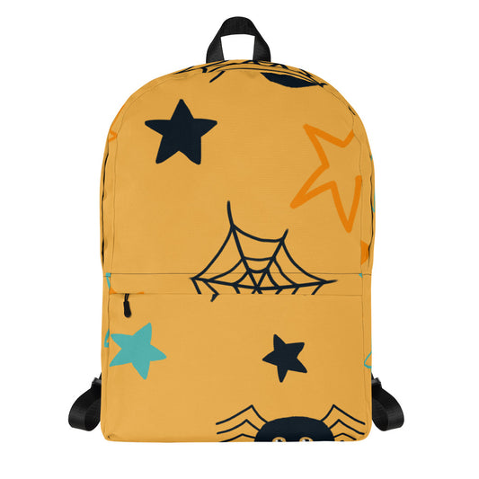 Spiders & Spiderweb Halloween Backpack