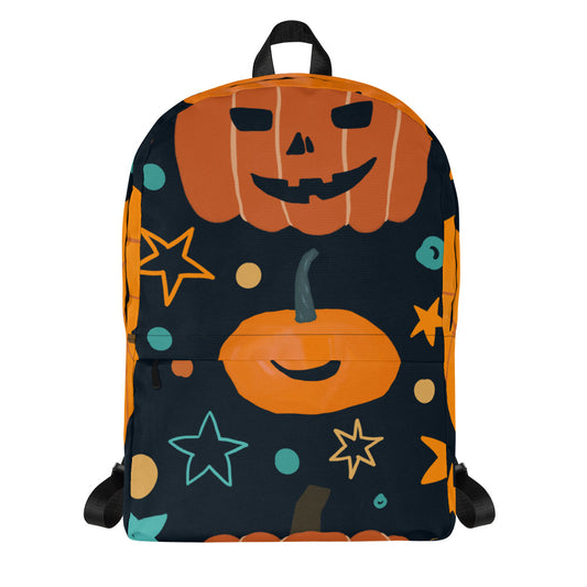Pumpkins & Stars Halloween Backpack
